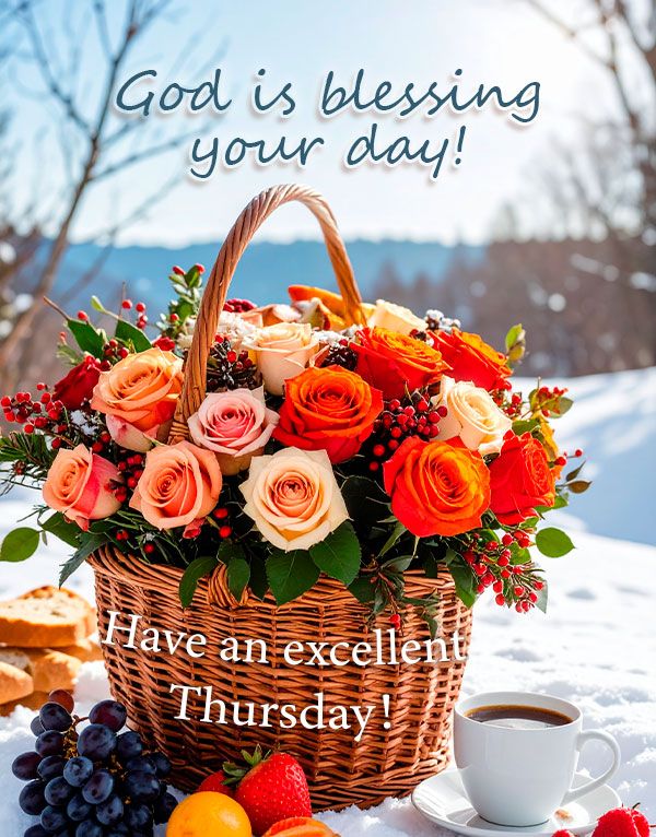 Thursday quote: God is blessing your day!